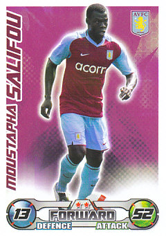 Moustapha Salifou Aston Villa 2008/09 Topps Match Attax #34